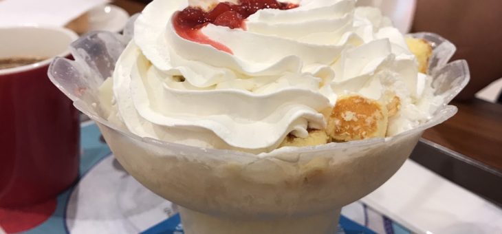 ミスドの新作 コットンスノーキャンディ🍭